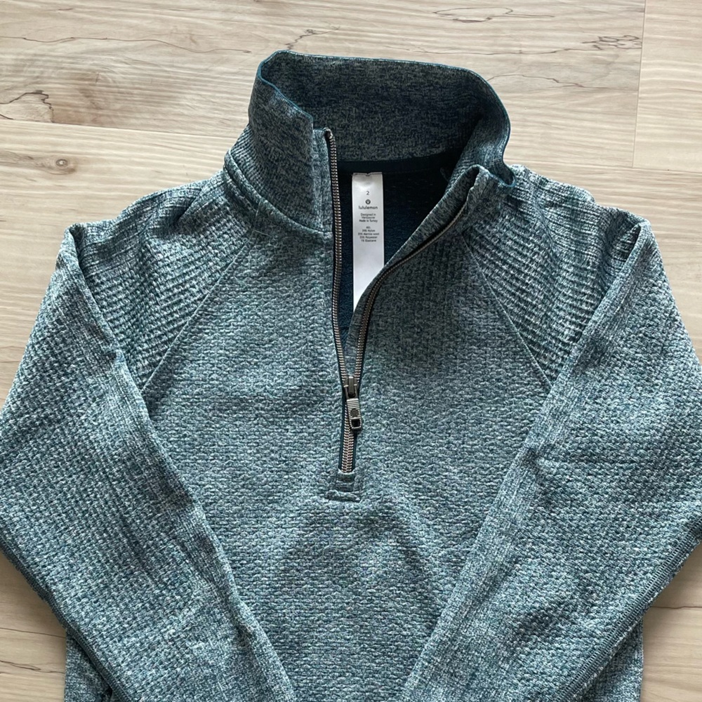 Lululemon Blue Zip-Up